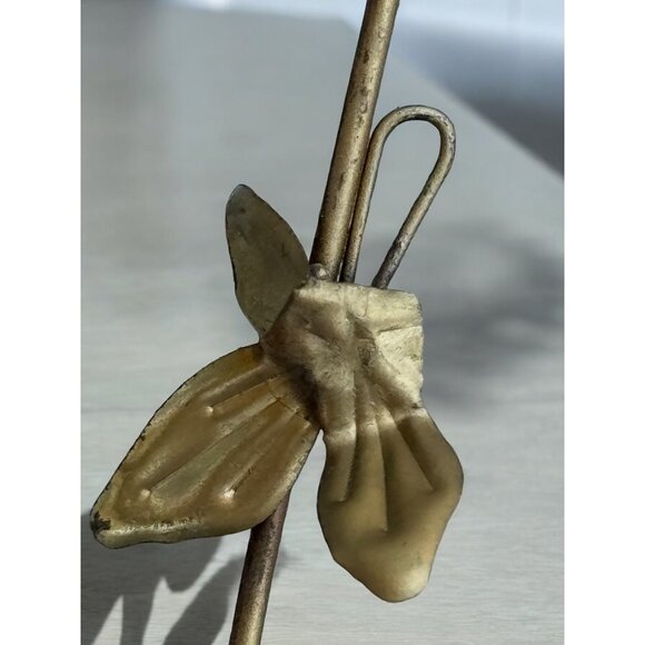 Homco Brass Butterfly & Flower Wall Art Decoration Set - Picture 6 of 7